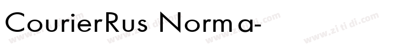 Courier Rus Norma字体转换